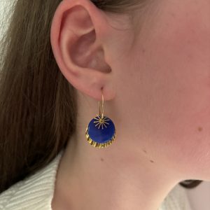 Boucles d’oreilles Ambre