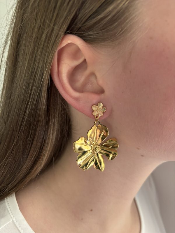 Boucles d'oreilles Fleur – Image 2