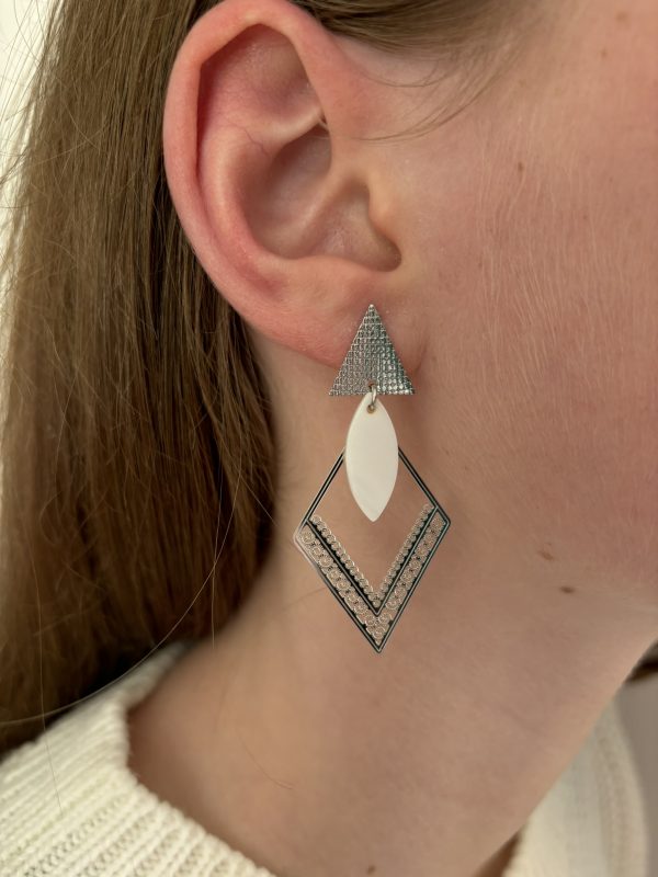 Boucles d'oreilles Capucine – Image 2