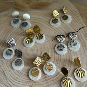 Boucles d’oreilles Romy