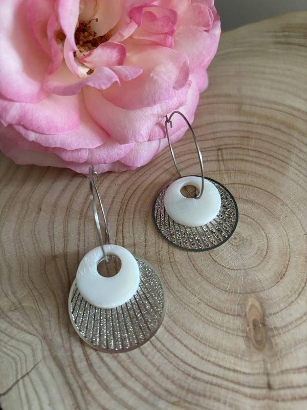 Boucles d'oreilles Célestine