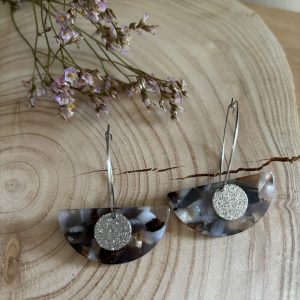 Boucles d’oreilles Iris grand modèle