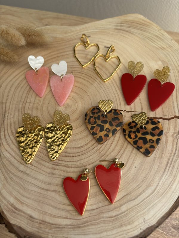 Boucles d'oreilles Valentine