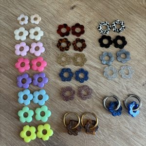 Boucles d&rsquo;oreilles Flora