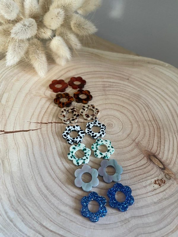Boucles d'oreilles Flora - pendentifs supplémentaires – Image 3