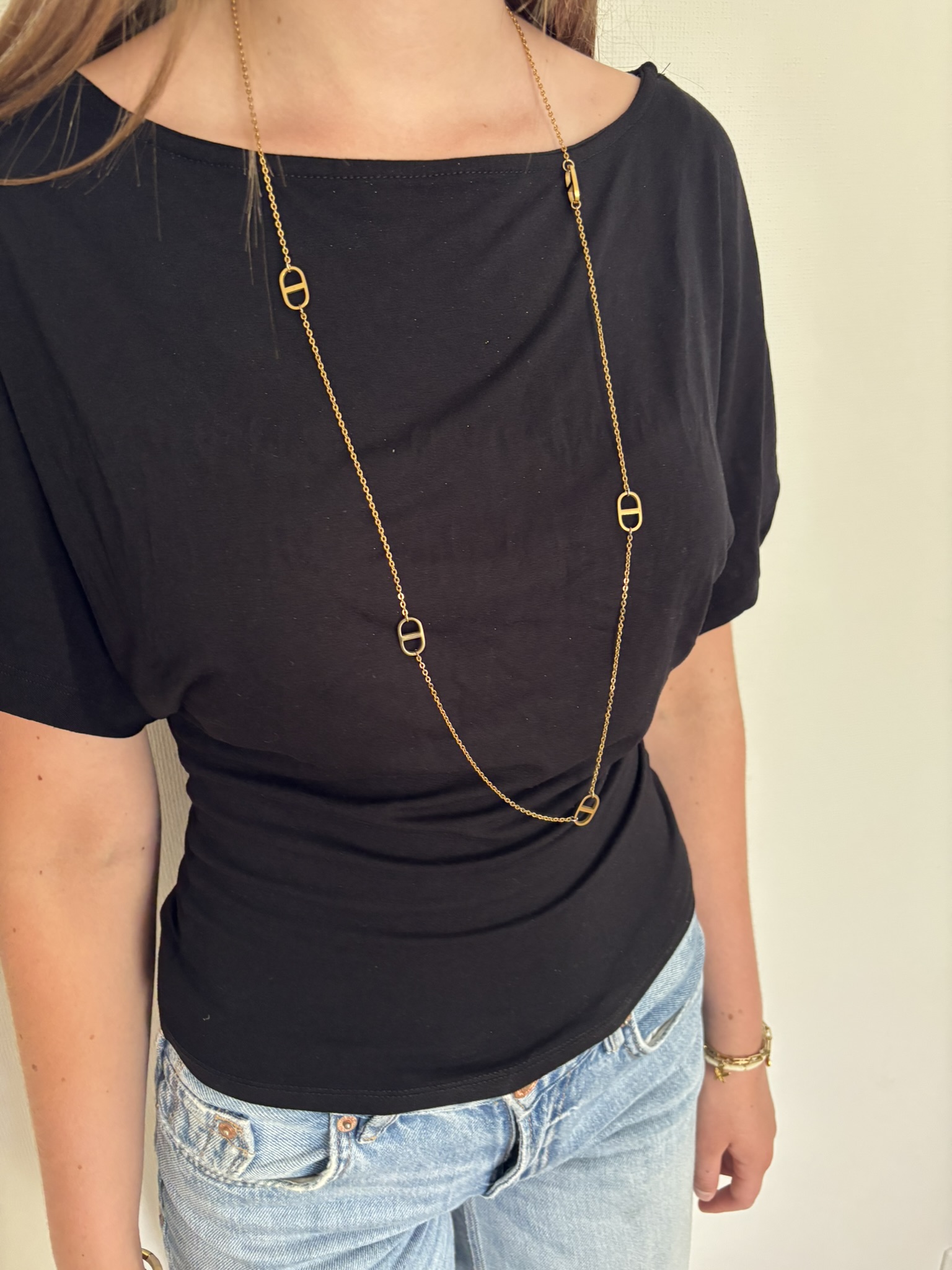 Collier sautoir Rosy